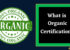 Organic Certification